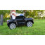 QAB 12V Kids Ride on Truck, voiture électrique homologuée RST avec télécommande parentale, rangement arrière, suspension à ressort, démarrage en douceur, roues auxiliaires, lumières DEL, musique, MP3, noir-106869414