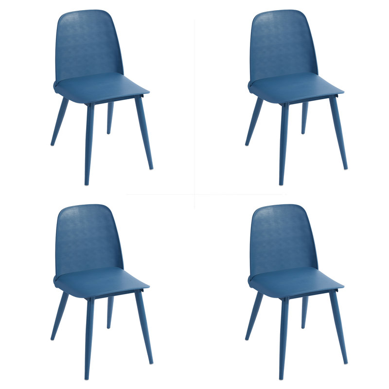 Danforth 48.5cm H Side Chair, Blue