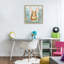 Lapin laurier sur cadre flottant Vichy, design par Paul Brent-1262823291-1262823293