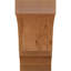 6"W x 12"D x 12"H Balboa Rough Sawn Knee Brace, Western Red Cedar-29309786-31229079-31228638