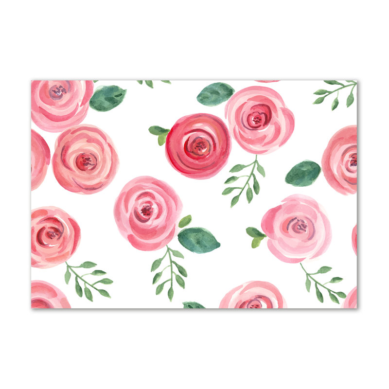 Roses - Wrapped Canvas Print