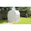 Breylin Walk in Polytunnel Greenhouse Roll-up Window 1.8 x 1.8 x 2 m White