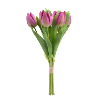 TULIP BUNCH 8 STEMS SET OF 6