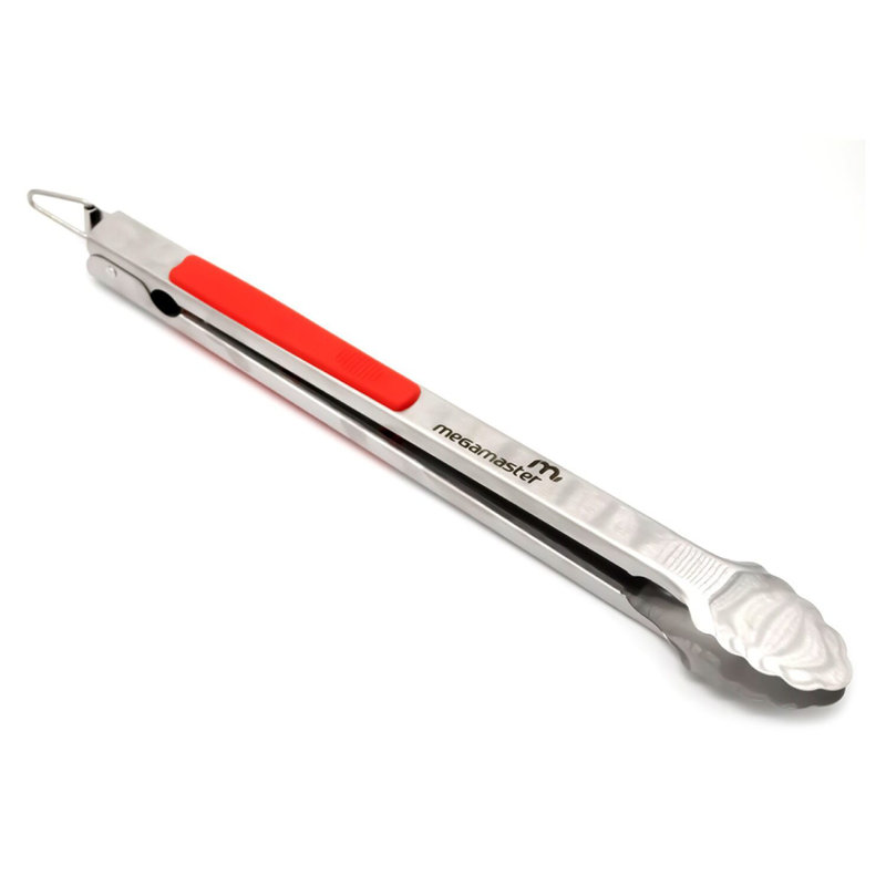 Pinces à gril extra longues en acier inoxydable de 16 po - Pinces à barbecue verrouillables de qualité supérieure pour les grillades, la cuisson, le barbecue, la queue - Crochet facile à accrocher avec crochet de suspension, modèle 130-0103P