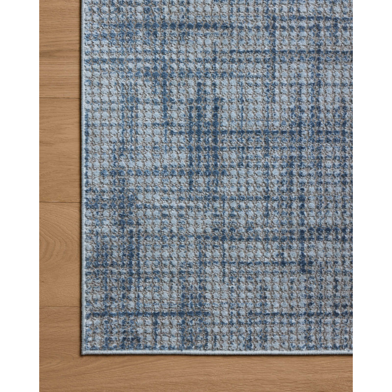 Tapis gris / denim Loloi Townes, Rectangle 2 pi 3 po x 3 pi 9 po