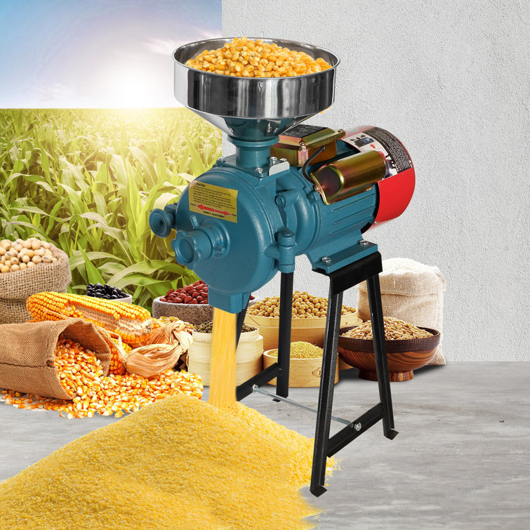 Electric Grinder Mill Grain Corn Wheat Feed/Flour Dry Cereal Grinding  Machine US