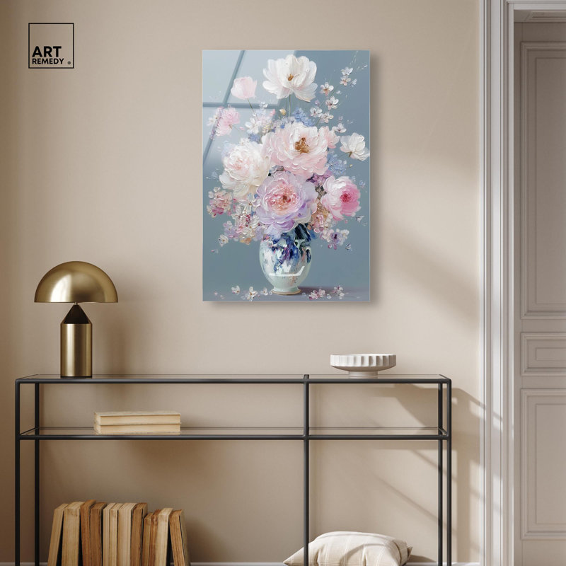 «Blossoming Dream», reproduction d'art acrylique par Art Remedy, H 30 po x l 20 po