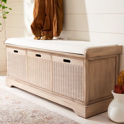 Khloe Drawers Storage Bench by Sand & Stable