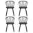 Chema 18 " H Rubberwood Solid Wood Side Chair-954853436