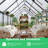 Polycarbonate Walk-In Greenhouse for Outdoors, Quick-Setup Garden Greenhouse with Roof Vent and Ventilation-124605520-124605519