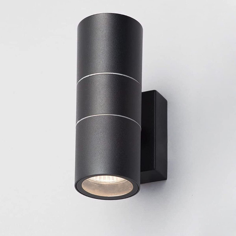 Mull 2 - Bulb Outdoor Sconce, Black