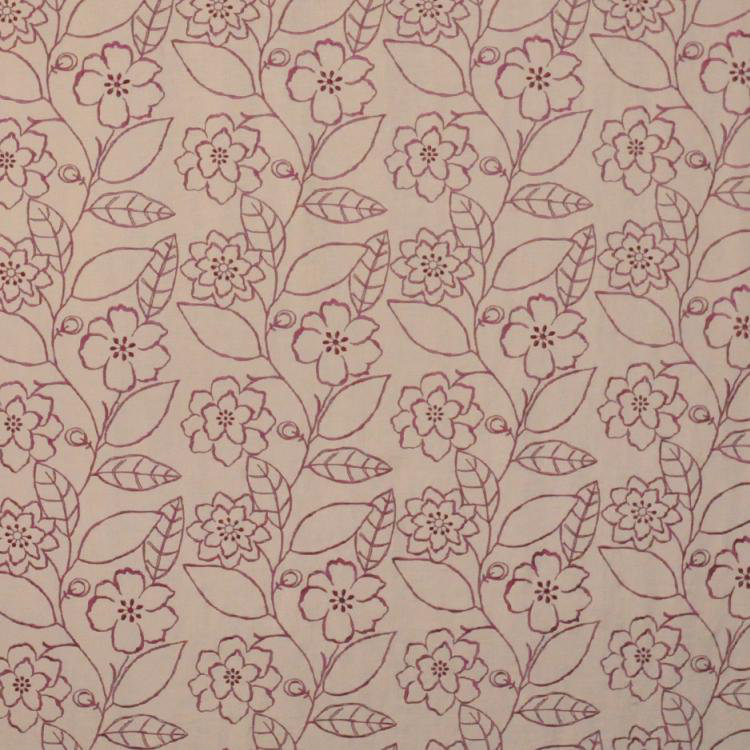 Luxe Floral Fabric, Pink