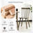 Phaong 17" Wide Mid-Century Modern Windsor Back Wood Modern Dining Chairs-138171743