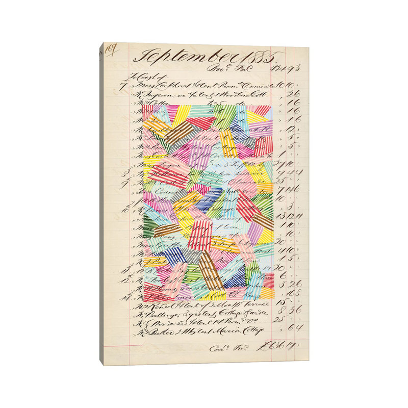 Journal Sketches XVII by Nikki Galapon - Wrapped Canvas Gallery-Wrapped Canvas Giclée, 20.32 cm H x 30.48 cm W