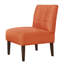 Fauteuil d'appoint orange moderne-1209379486