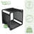 Smart Kube Bamboo Cube Storage, 13" Stackable Shelf Organizer-110986753