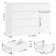 Commode combinée 5 tiroirs Kardos