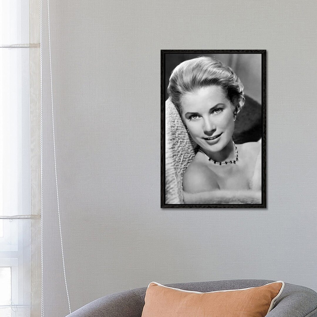 Leinwandbild Grace Kelly in Pose von Radio Days