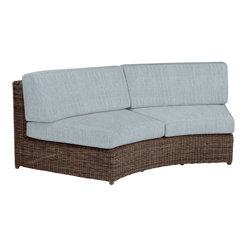 Sag Harbor Outdoor 3 - Piece Conversation Set, Perigold Play Sky, Sag Harbor Mocha
