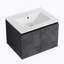Meuble-lavabo mural 24 po avec lavabo en céramique-544191525