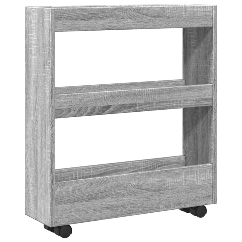Storage Serving Cart, Grey Sonoma