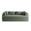 Canapé-lit convertible Chenille Modern Living Studio Studio Lounge