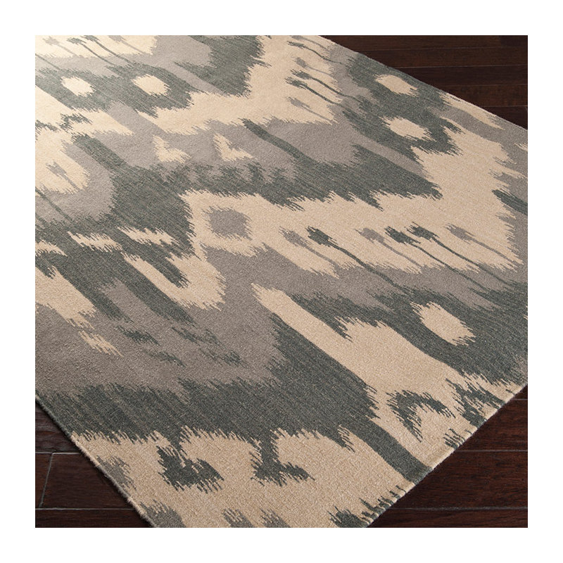 Pottsville Wool Ikat Indoor Rug, Runner 2'6" x 8'