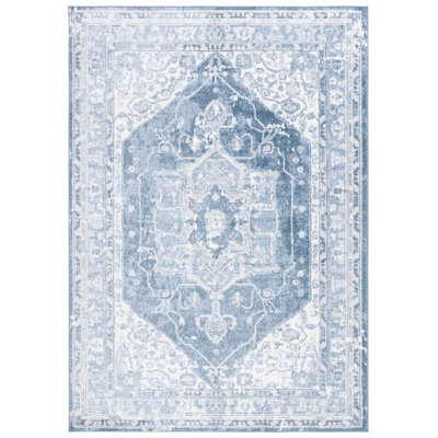 Lowrey Ivory Gray/Blue Rug