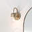 Sue Steel Armed Sconce-1895186382