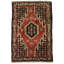 Isabelline Hand Made Casual Medallion Silkroad Hamadan Rug - 3'3'' X 4'11''