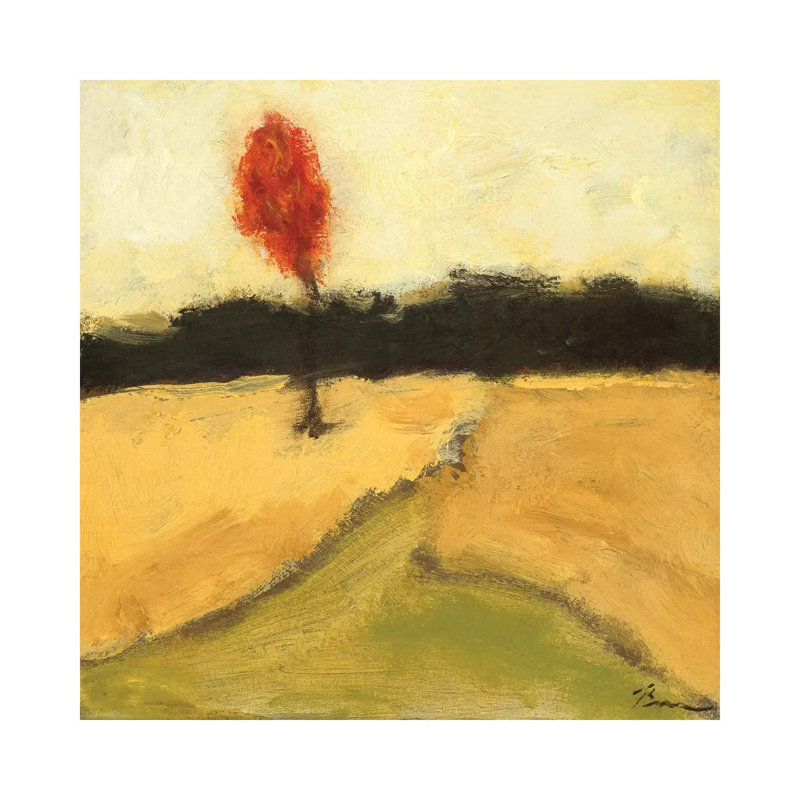 I Stand Alone I by Bradford Brenner - Wrapped Canvas Painting, 30.48 cm H x 30.48 cm W