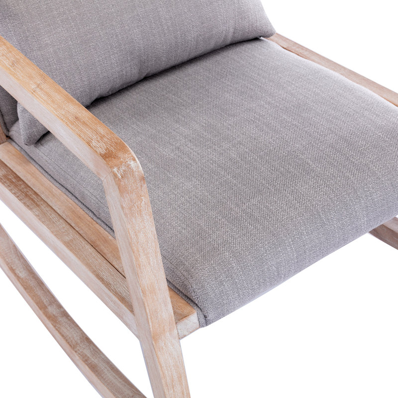 Chaise berçante, Gris