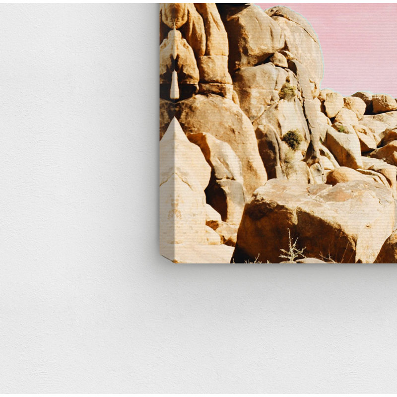 « joshua tree rose », impression, H 15 po x l 10 po x P 1,5 po, Toile tendue