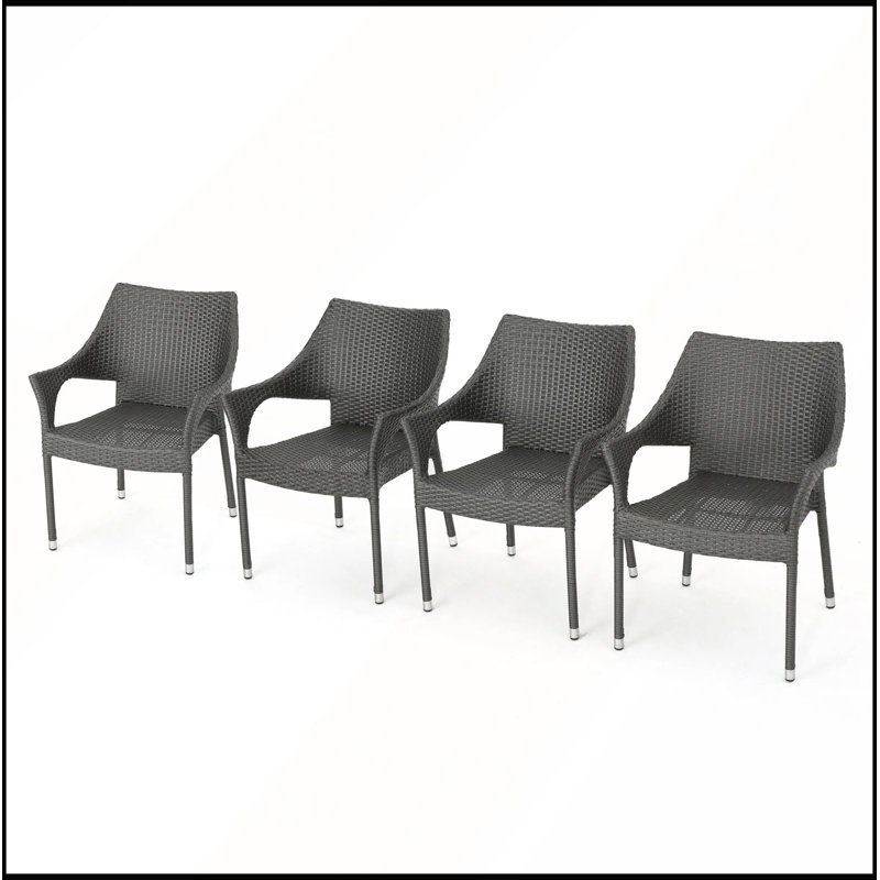 Ensemble de salle à manger d'extérieur 9 pièces : table en bois massif de 162 cm et chaises en osier pour 8 personnes, fini teck, idéal pour terrasse, patio ou jardin.