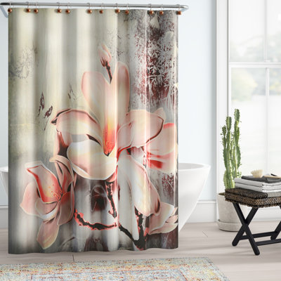 Lyly Floral Shower Curtain