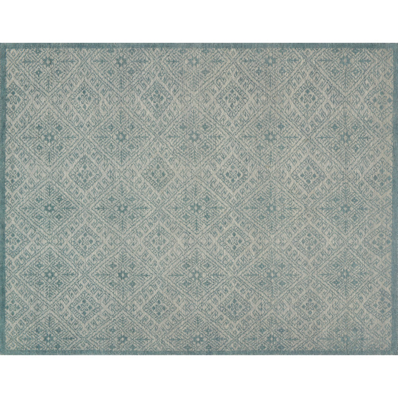 Pangle Wool Geometric Indoor Rug, Rectangle 5'6" x 8'6"