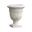 Jardinière urne de jardin, 16,75 x 16,75 x 20,25 pouces, pot de fleurs d'intérieur de style classique pour l'extérieur, sans assemblage fait à la main, conception unique, pour patio, jardin, salon, décoration intérieure