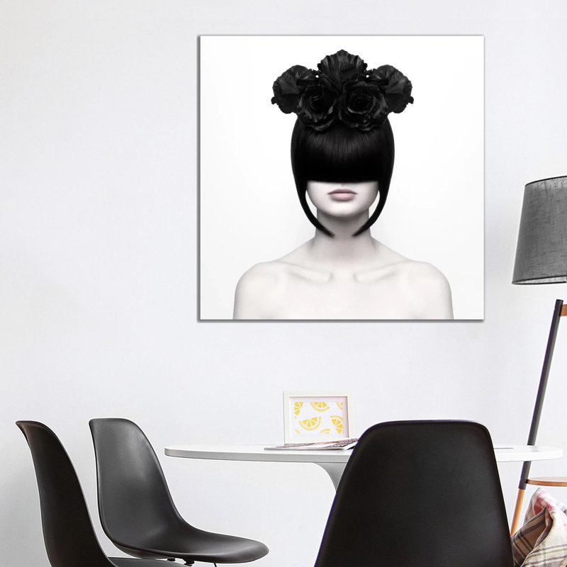 Black Window by Martina Nemcekova - Wrapped Canvas Print, 93.98 cm H x 93.98 cm W x 3.175 cm D