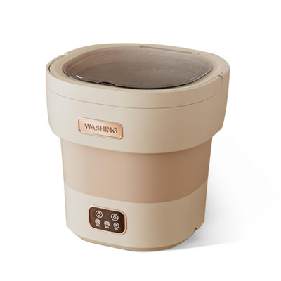 Portable Washing Machine, 12l Foldable Mini Washer with with 4 Modes and Spin Basket Deep Cleaning of Underwear Baby Clothes and Small Clothes for Apartments Dorm RV Travel Hotel Laundry