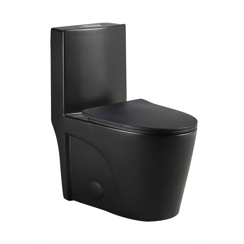 Creationstry GPF Elongated Floor Mounted One-Piece Toilet (Seat Included)