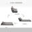 Versatile Convertible Sofa Chair with Adjustable Components for Ultimate Comfort