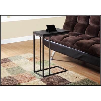Stylish C-Shaped End Table For Living Room And Bedroom, Perfect For Snacks And Small Spaces