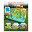 Inflatable Bounce House with Double Slides, Climbing Wall, and Splash Pool for Kids Ages 3-8