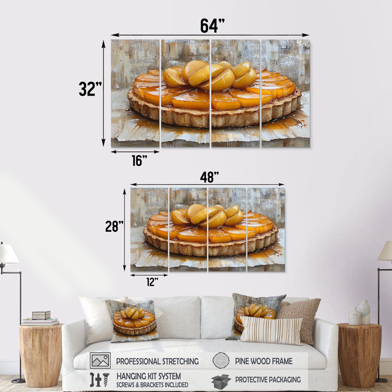 Ensemble de salon Brown Tarte Tatin, H 32 po x l 64 po
