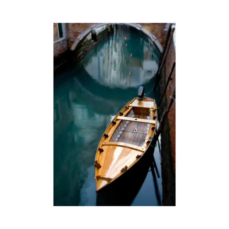 Sanpierota at Rest, Venice, Italy 1 Piece Wrapped Canvas Wall Art, 20.32 cm H x 30.48 cm W