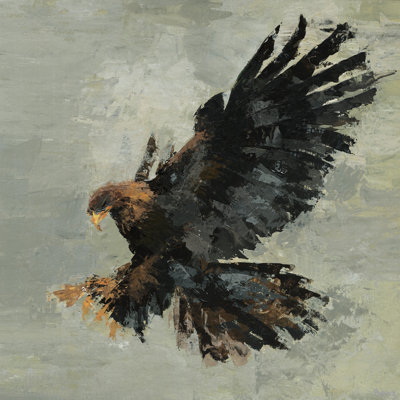 The Great Eagle by Parvez Taj - Painting on Canvas