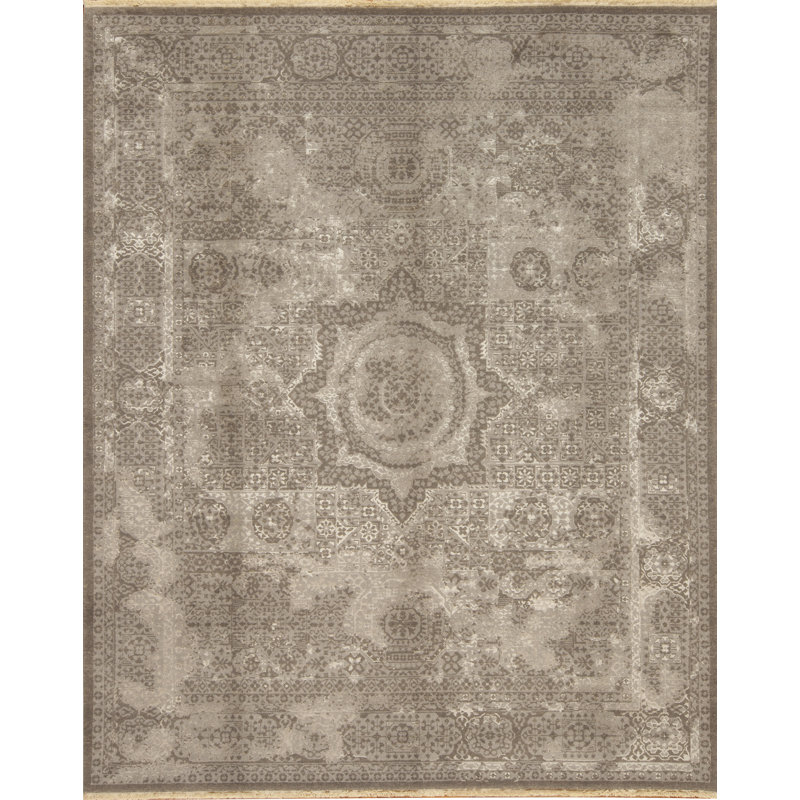 Heritage Silk and Wool Oriental Indoor Rug
