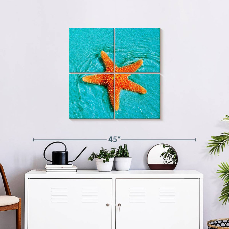 Brampt Submerged Starfish, 26" H x 26" W