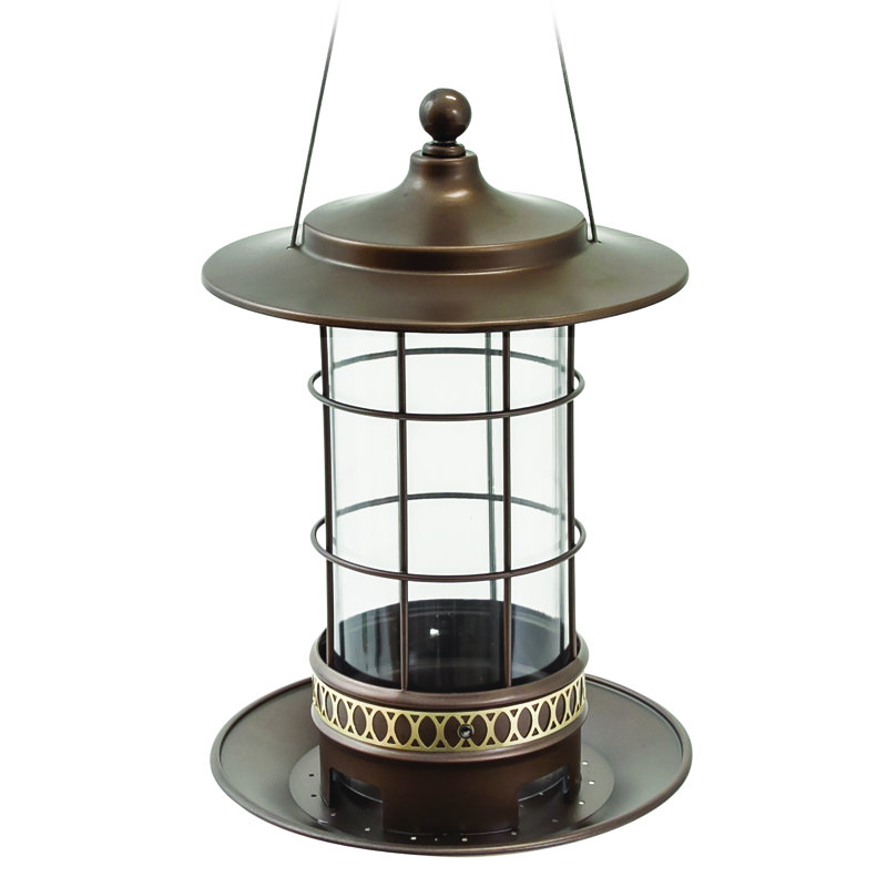 Metal Hanging Tube Bird Feeder
