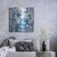 «Red Blue Barrel Studio» «In Blue A Maze» par Melissa Averinos, art mural en métal-565637637